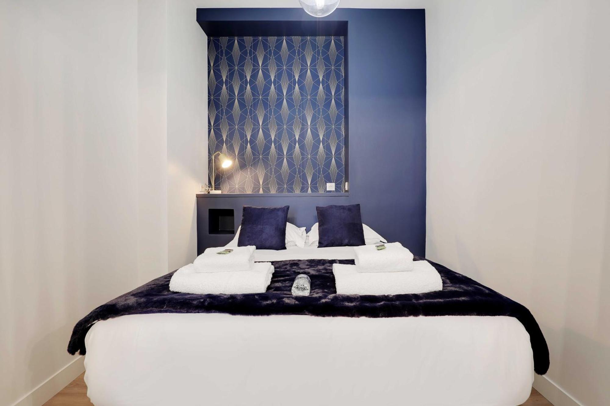 Modern Apartment 1Br- 4P Le Marais Quarter Paris Exterior photo